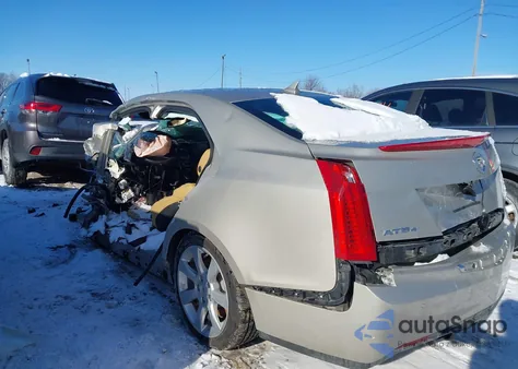 2013 Cadillac Ats Performance из США, поврежденный, VIN 1G6AJ5S3XD0123142